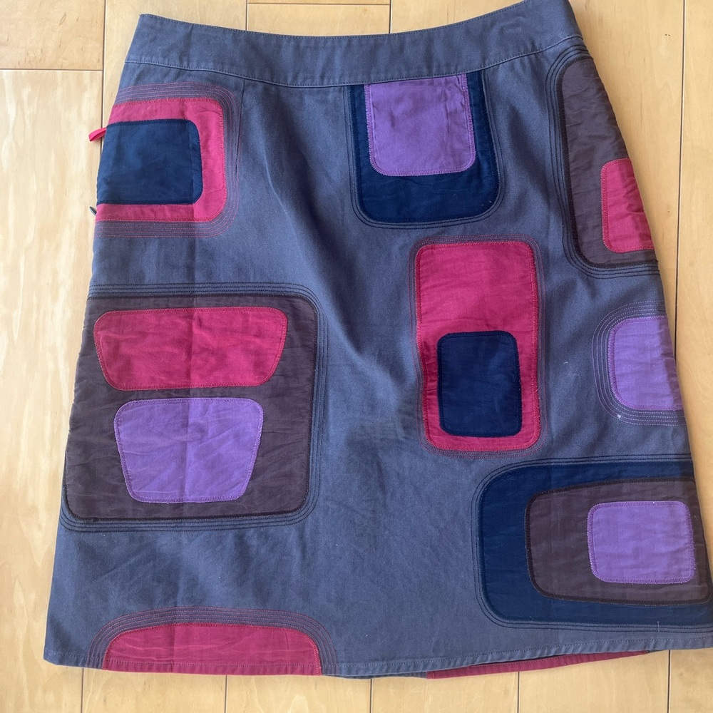 Multicolored Boden Skirt